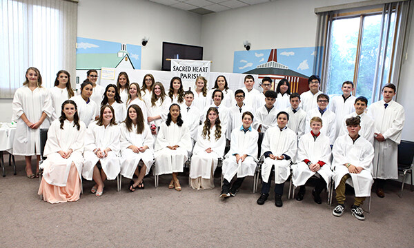 Sacred Heart School graduates recognized, honoured