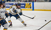 Haylee Bouchard has twice this season been named UCHC Rookie of the Week.    Photo courtesy of Steve Finkernagel / Wilkes University