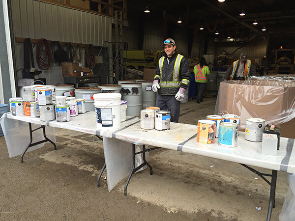 Public Works Hosting Residential Hazardous Waste Collection Event