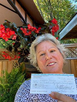 Shuniah resident winner of recent SLMHC Foundation 50/50 draw