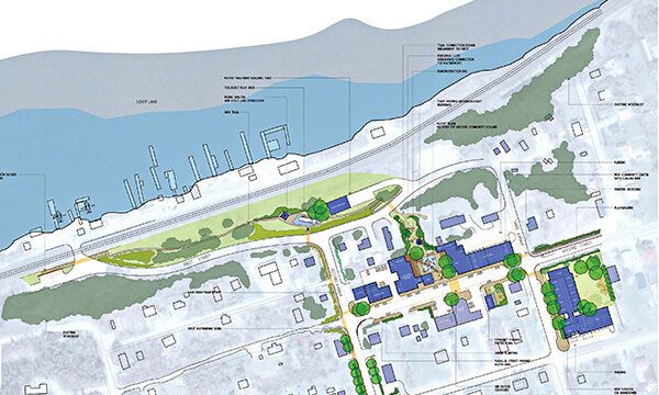 Waterfront pavilion project proposed for Hudson