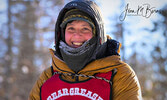 Mary England at the John Beargrease Sled Dog Marathon.    Photos courtesy of Jean M Burns Photography