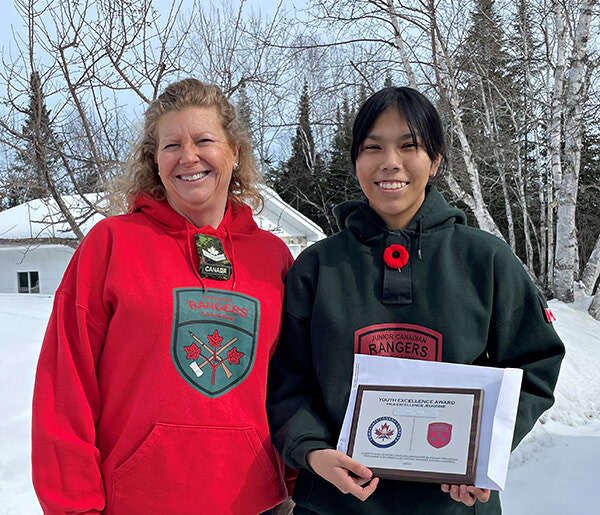 Junior Canadian Ranger receives Canada Company bursary