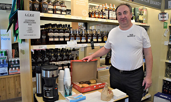 Customer appreciation at Hudson LCBO