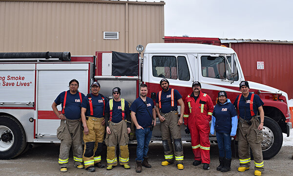 Lac Seul receives fire truck for new fire, emergency services department