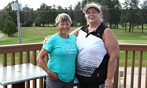 Ladies Blueberry Open smaller, but still successful in 2020