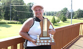 2019 Ladies Blueberry Open champion Betty Ann Roy. - Tim Brody / Bulletin Photo