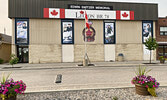 Sioux Lookout’s Edwin Switzer Memorial, Branch #78, of the Royal Canadian Legion.     Tim Brody / Bulletin Photo