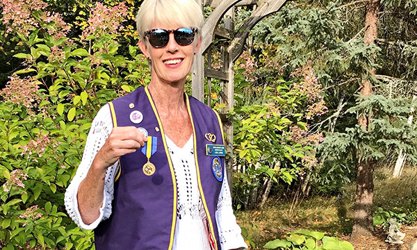 Local Lions Club member recognized for service