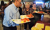 Guests had the option of enjoying two lobsters, or a rack of ribs, with sides at Lobsterfest. - Jesse Bonello / Bulletin Photo