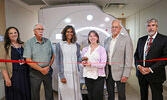 From left: Melissa Slade, Donor Relations/Operations Coordinator, SLMHC Foundation; Robert McClendon, SLMHC Board of Director; Dr. Neety Panu, Radiologist; Arianna Kitching, SLMHC Diagnostic Imaging Manager; Doug Lawrance, Mayor of Sioux Lookout; Dean Osm