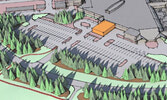 The MRI Suite will be located adjacent to the Ambulatory Care entrance, and it will be seamlessly connected, as an expansion to the hospital, directly to the Diagnostic Imaging Department. The project will utilize a prefabricated modular pod building, tha
