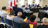 Council chambers were packed for the statutory public meeting. - Tim Brody / Bulletin Photo