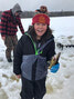 Sioux Mountain Public School students enjoyed a day out on Smock Lake, just up the Alcona Highway, where they participated in ice fishing along with Nishnawbe-Gamik Friendship Centre staff and Lac Seul Hard Water Adventures on March 14. - Sioux Mountain S