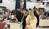 Nearly 500 people visited the Moonlight Madness Market in the Upper Legion Hall last Friday evening.   Tim Brody / Bulletin Photo