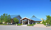 The front entrance of the Sioux Lookout Meno Ya Win Health Centre.    Photo courtesy of Sioux Lookout Meno Ya Win Health Centre