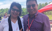 Newly elected Assembly of First Nations National Chief RoseAnne Archibald (left) and Nishnawbe Aski Nation Grand Chief Alvin Fiddler.     Alvin Fiddler / Facebook Image