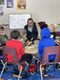 Sacred Heart School students learn from Victor Lyon.   Photo courtesy of Sacred Heart School