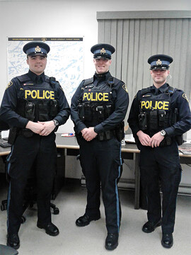 Sioux Lookout OPP welcome three new recruits 