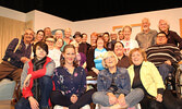 The cast and crew from the 2019 Northern Lights Community Theatre production of Jack of Diamonds. - Sharon Yule / Submitted Photo