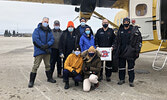 A vaccination team from the Sioux Lookout Ornge base ready to fly into the northern communities for week six of Operation Remote Immunity, last Wednesday morning.   Reeti Meenakshi Rohilla / Bulletin Photo