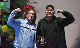 Pelican Falls First Nations High School students were recognized for their academic and athletic achievements this past school year on April 3.     Tim Brody / Bulletin Photo
