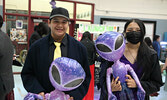 Reidar Hudson (left) and Braeline Quill.    Tim Brody / Bulletin Photo