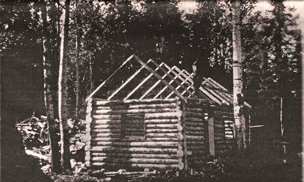 Pic of the Past: Cabin in the woods