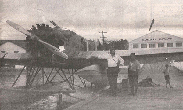Pic of the Past: Town dock with Junker’s plane