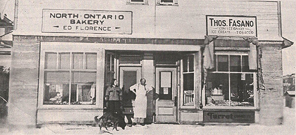 Pic of the Past: Fasano’s Grocery and Ed Florence’s North Ontario Bakery. 
