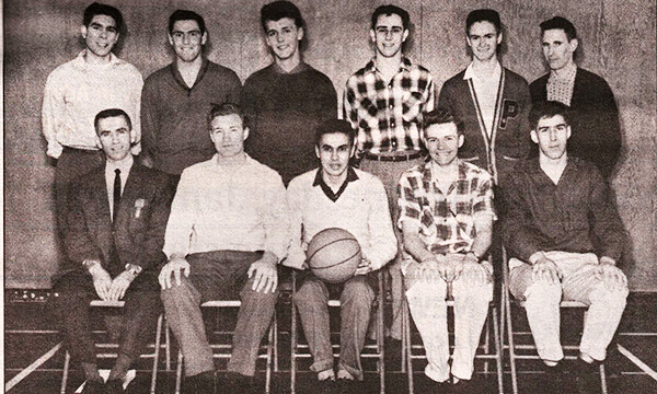 Pic of the Past:  QEDHS Senior Boys Basketball Team