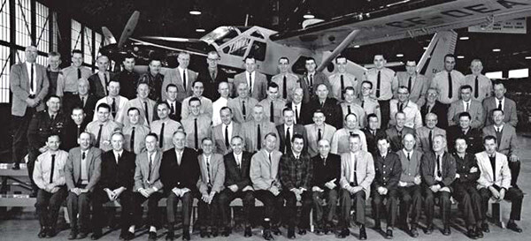 Pic of the Past: Lands and Forests Air Service Staff 
