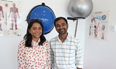 Sioux Physiotherapy owners and operators Sandhya Aiyer and Sunil Sharma. Tim Brody / Bulletin Photo