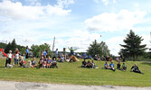 Participants in the Sioux Looks Out For Paws Rescue Walk on August 3. - Tim Brody / Bulletin Photos