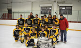 The Fort Frances Boston Pizza Royals were the tournaments’ A side peewee champions, defeating the Kenora MCL Crushers 3-0. - Jesse Bonello / Bulletin Photo