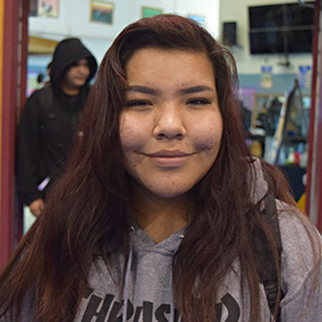 Question of the week: Pelican Falls First Nations High School hosted its annual career fair on February 14. Students were asked if they had a career in mind or one they wanted to learn more about.