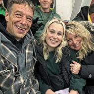 Karl, Kiera, and  Jennifer Schulz