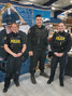 From left: OPP Constable Andrea Degagne, Lac Seul Police Service Constable Alex Chisel, and OPP Constable Sara Lukinuk. - Submitted Photo