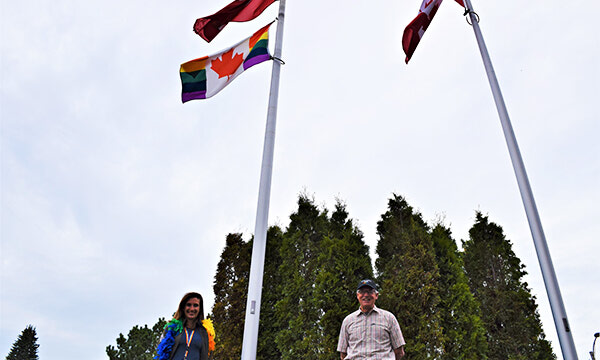 Sioux Lookout kicks off Pride Month with flag raising ceremony