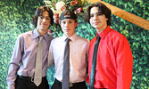 From left: Friends Cohl Elliott, Braeden Lilly, and Johnathan Maxwell.   Tim Brody / Bulletin Photo