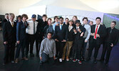 Friends pose for a photo at Prom 2022.   Tim Brody / Bulletin Photo