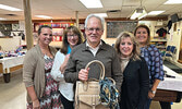 From left: Melissa Slade - Donor Relations/Operations Coordinator, Sioux Lookout Meno Ya Win Health Centre Foundation, Christine Hoey – SLMHC Foundation President, Doug Lawrance - Sioux Lookout Mayor and SLMHC Foundation board member, Jackie Duhamel – SLM