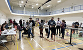 Community members explore recreational opportunities being offered by a variety of organizations at this year’s Rec and Leisure Showcase.   Angela Anderson / Bulletin Photo