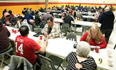 More than 100 people attended the fundraising evening.   Tim Brody / Bulletin Photo