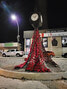 The Remembrance Day display outside of the Legion.   Photo courtesy of Dorothy Broderick