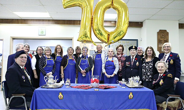 Big turnout for annual Remembrance Day Tea