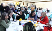 More than 130 people attended the Remembrance Day Tea. - Tim Brody / Bulletin Photos