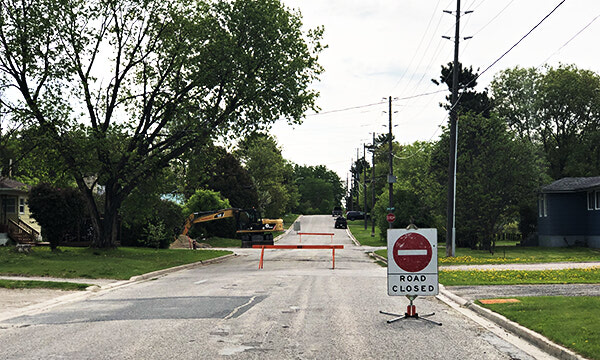 Road work