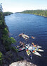 International students on a past Wilderness Canoe Experience, hosted by the Rotary Club of Sioux Lookout. - Rotary Club of Sioux Lookout website photo