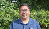 Grassy Narrows First Nation Chief and New Democratic Party candidate for the Kenora riding Rudy Turtle. - <Variable overset>